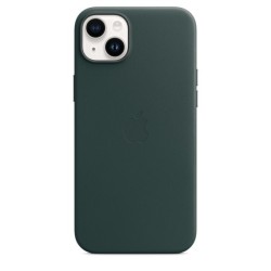 Funda MagSafe Cuero iPhone 14 Plus Verde - Fundas iPhone - Apple