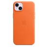 Funda MagSafe Cuero iPhone 14 Plus Naranja - Fundas iPhone - Apple