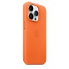 🔥¡Compra ya tu Funda MagSafe Cuero iPhone 14 Pro Naranja en icanarias.online!