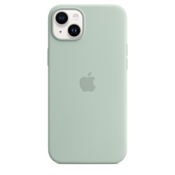 🔥¡Compra ya tu Funda MagSafe Silicona iPhone 14 Plus Verde en icanarias.online!