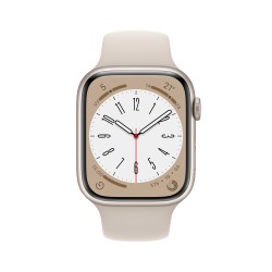 Watch 8 GPS 45 Aluminio Blanco - Apple Watch 8 - Apple