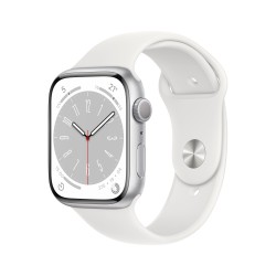 Watch 8 GPS 45 Plata Aluminio Blanco - Apple Watch 8 - Apple