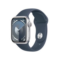 🔥¡Compra ya tu Watch 9 aluminio 41 Plata Banda Azul M/L en icanarias.online!