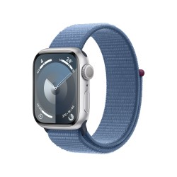 🔥¡Compra ya tu Watch 9 aluminio 41 Plata Banda Tejido Azul en icanarias.online!