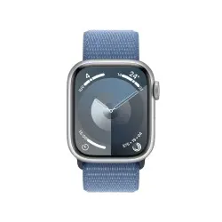 🔥¡Compra ya tu Watch 9 aluminio 41 Plata Banda Tejido Azul en iCanarias.online!