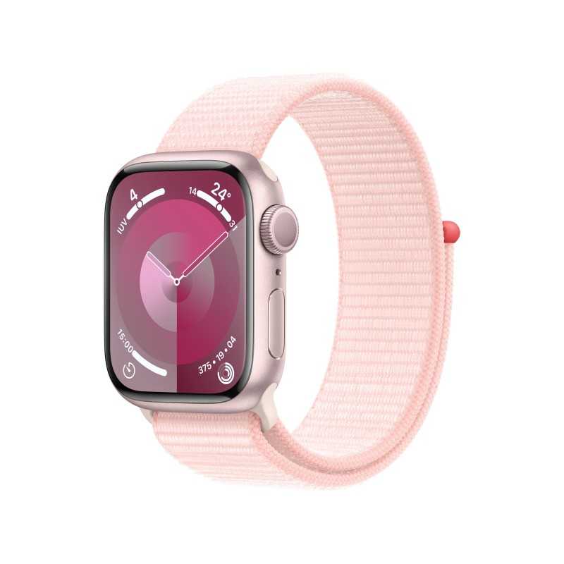 🔥¡Compra ya tu Watch 9 Aluminio 41 Banda Tejido Rosa en iCanarias.online!