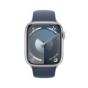 🔥¡Compra ya tu Watch 9 aluminio 45 Plata Banda azul S/M en iCanarias.online!