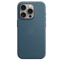 🔥¡Compra ya tu Funda tejido fino iPhone 15 Pro Azul en icanarias.online!