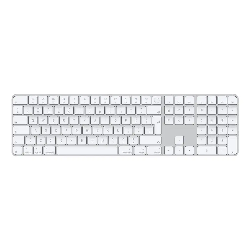 🔥Compra Magic Keyboard Blanco Touch ID y Teclado Numérico – Inglés en iCanarias.online