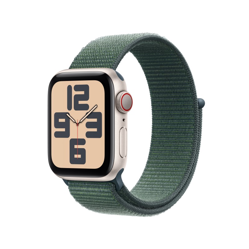 🔥Compra Watch SE Cell 40mm Blanco estrella Correa Verde lago Sport en iCanarias.online