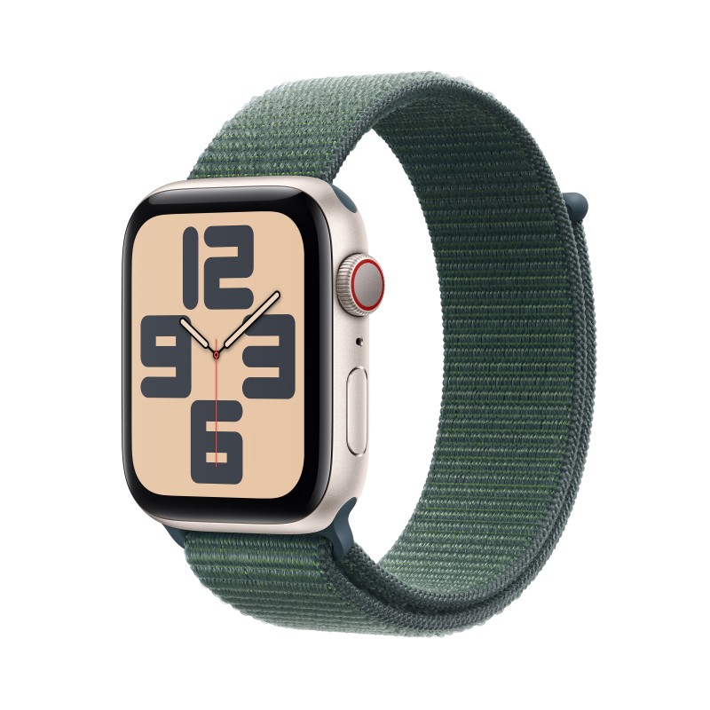 🔥Compra Watch SE Cell 44mm Blanco estrella Correa Verde lago en iCanarias.online