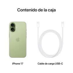 🎁 Regalo de Navidad y Reyes iPhone 17 256GB Verde salvia
