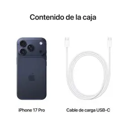 🎁 Regalo de Navidad y Reyes iPhone 17 Pro 1TB Azul oscuro