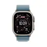 🎁 Regalo de Navidad y Reyes Watch Ultra 3 Cell 49mm Titanio Natural Correa Loop Alpine azul claro M