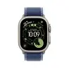 🎁 Regalo de Navidad y Reyes Watch Ultra 3 Cell 49mm Titanio Natural Correa azul brillante M/L