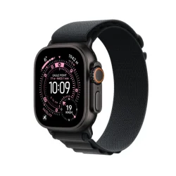 🎁 Regalo de Navidad y Reyes Watch Ultra 3 Cell 49mm Titanio Negro Correa loop alpine negro M