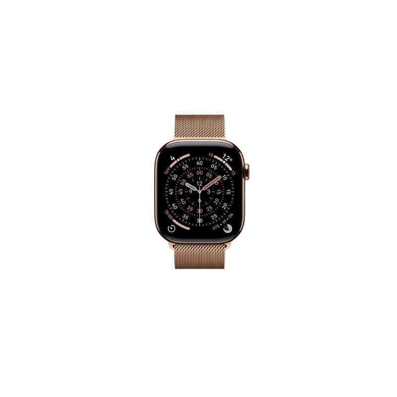 🎁 Regalo de Navidad y Reyes Watch 11 Cell 42mm Oro Correa Milanese Loop