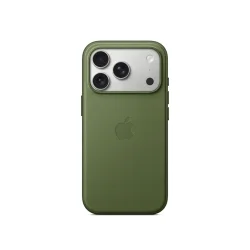 🔥Compra Funda MagSafe iPhone 17 Pro Trenzado técnico Verde 