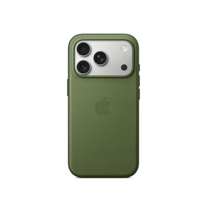 🎁 Regalo de Navidad y Reyes Funda MagSafe iPhone 17 Pro Trenzado técnico Verde