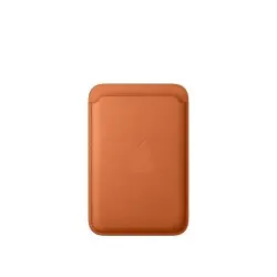 🔥Compra Cartera de trenzado fino MagSafe Naranja Zorro 