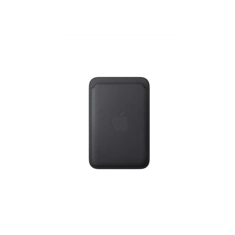 🎁 Regalo de Navidad y Reyes Cartera de trenzado fino MagSafe Negro