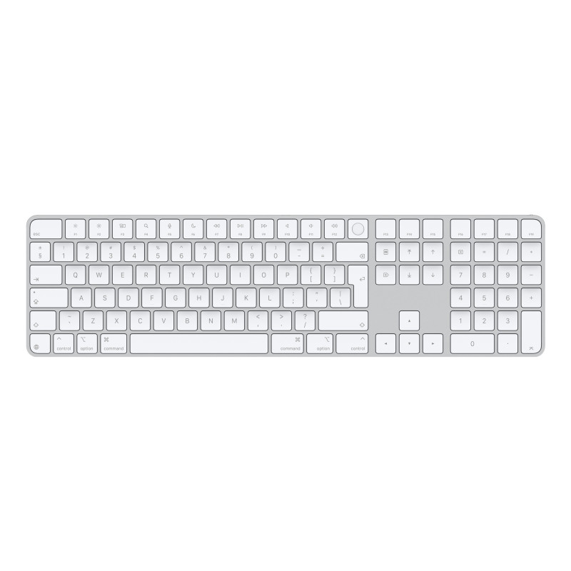 Magic Keyboard Blanco Touch ID y Teclado Numérico – Inglés