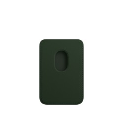 Cartera Cuero MagSafe iPhone Verde - iPhone Accesorios - Apple