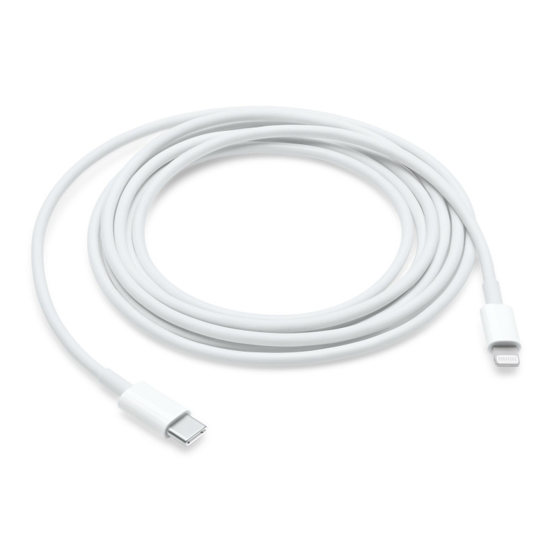 Cable USBC Lightning 2m Blanco
