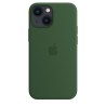 Funda Silicona iPhone 13 Mini Verde Trebol - Fundas iPhone - Apple