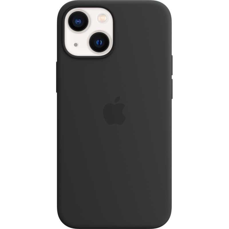 🔥¡Compra ya tu Funda Silicona iPhone 13 Mini Negro Medianoche en icanarias.online!