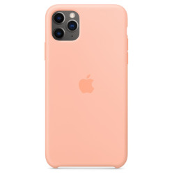 iPhone 11 Pro Max Silicona Funda Rosa