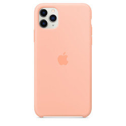 iPhone 11 Pro Max Silicona Funda Rosa