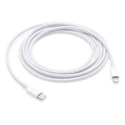 Cable USBC Lightning 2m Blanco - iPad Accesorios - Apple
