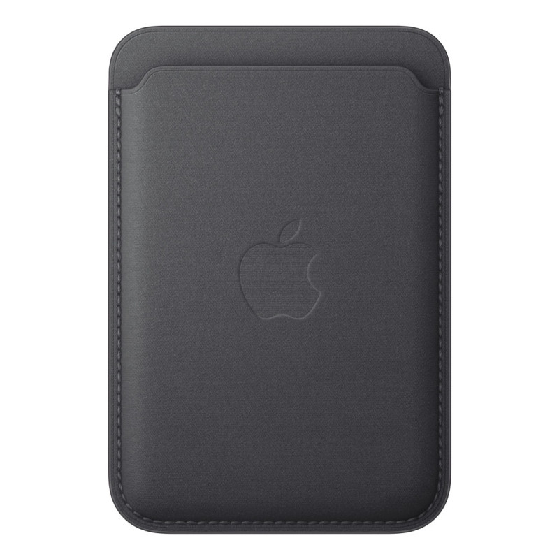 Cartera iPhone Trenzado Fino Negro