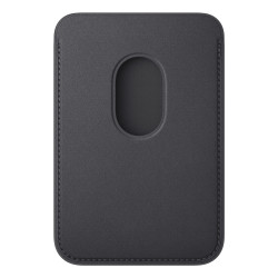 Cartera iPhone Trenzado Fino Negro