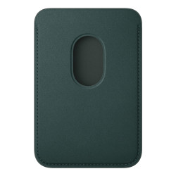 Cartera iPhone Trenzado Fino Verde