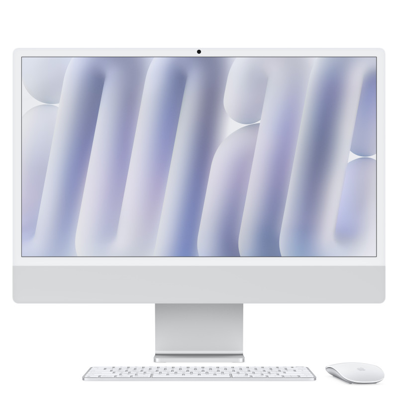 iMac 24 Retina 4.5K Nanotexture M4 256GB 16GB Plata