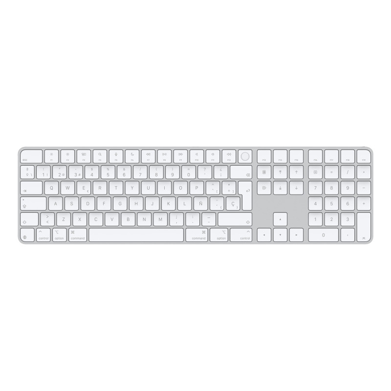 Magic Keyboard Blanco Touch ID y Teclado Numérico – Español