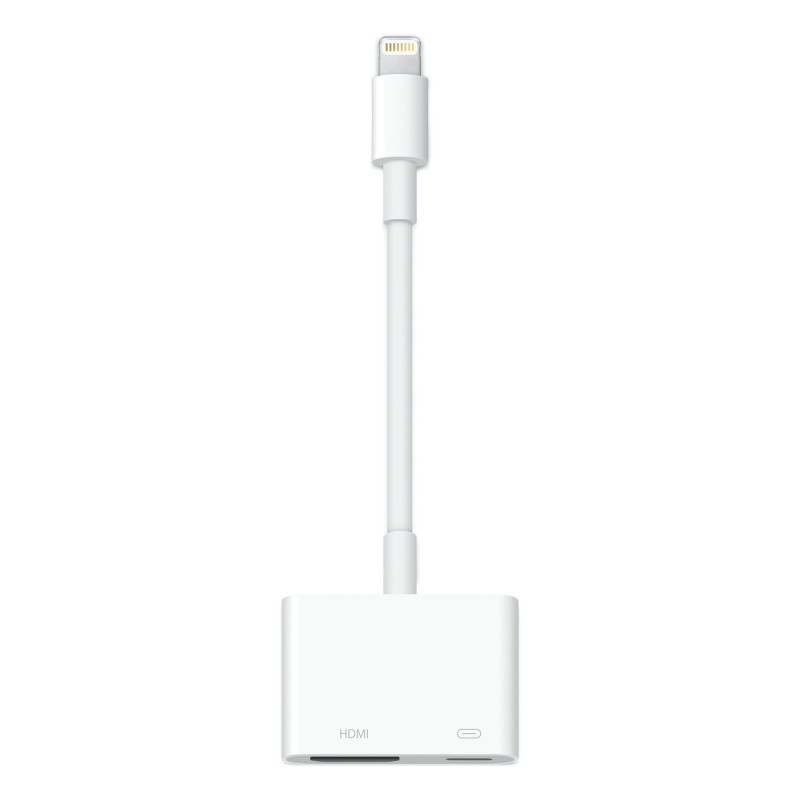 Adaptador de conector Lightning a AV digital