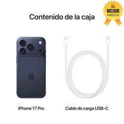 iPhone 17 Pro 256GB Azul oscuro