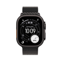 Watch Ultra 3 Cell 49mm Titanio Negro Correa Milanese Negra L · comprar en iCanarias, Las Palmas