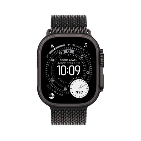 Watch Ultra 3 Cell 49mm Titanio Negro Milanese Negra S