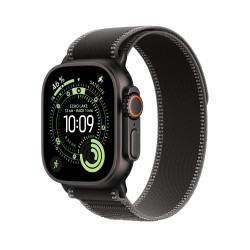 Watch Ultra 3 Cell 49mm Titanio Negro Correa negra carbón M/L