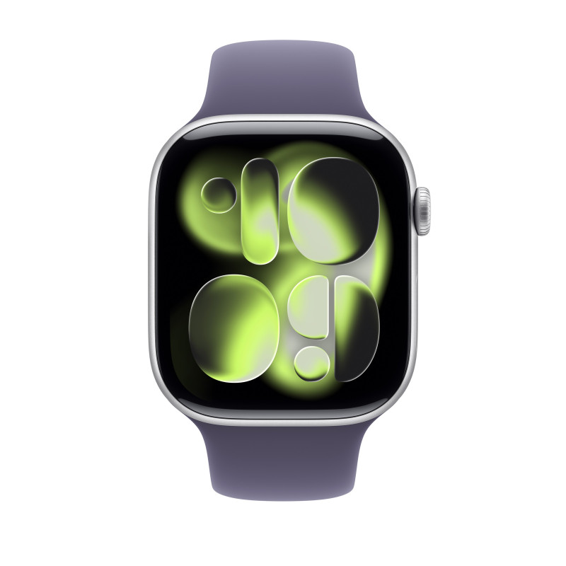 Watch 11 Cell 46 mm Plata Correa deportiva Niebla lila S/M · comprar en Canarias