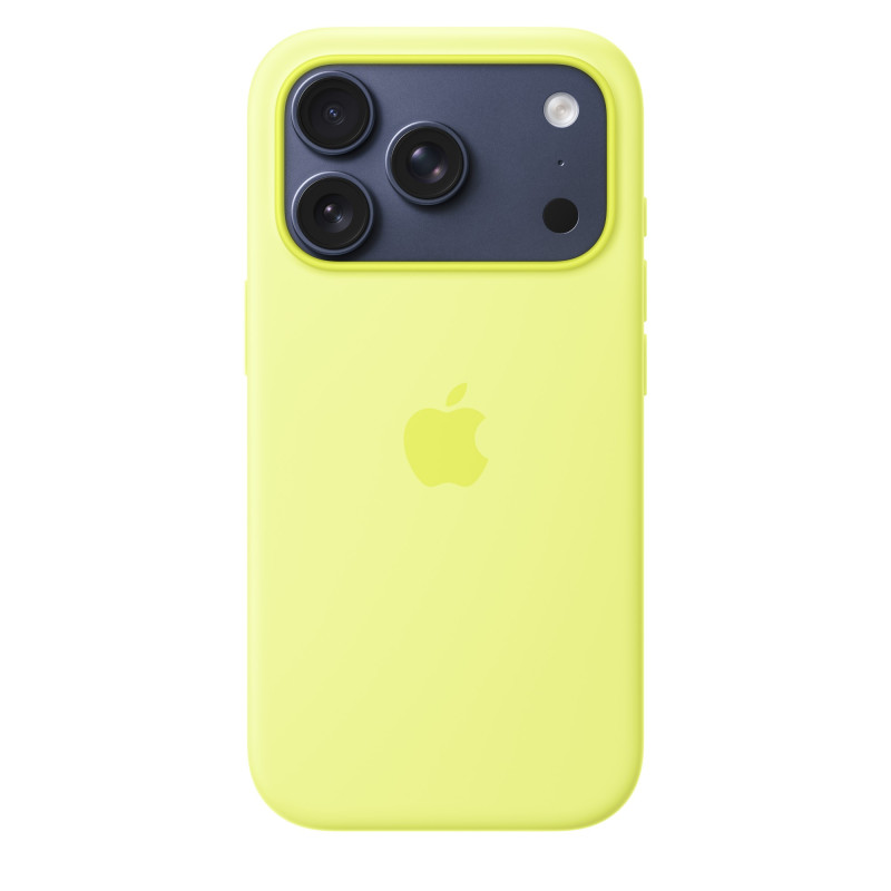 Funda iPhone 17 Pro MagSafe Amarillo Neón