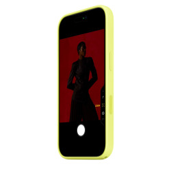 Funda iPhone 17 Pro MagSafe Amarillo Neón