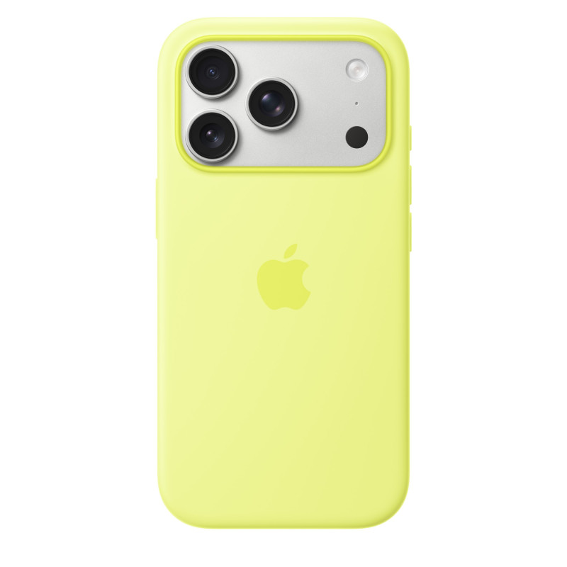 Funda iPhone 17 Pro Max MagSafe Amarillo Neón