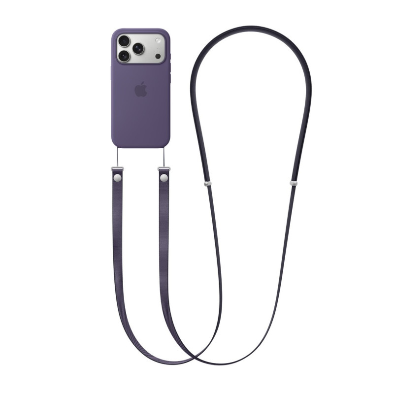 Correa crossbody Púrpura