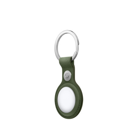Llavero trenzado fino AirTag Musgo | Apple | iCanarias