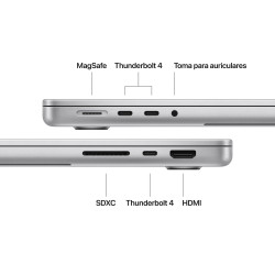 MacBook Pro 14 M5 16GB 1TB Plata